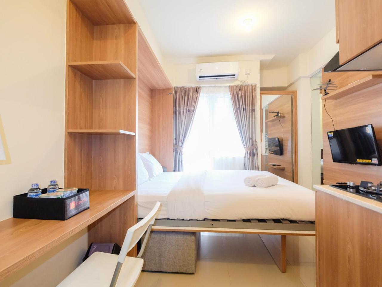 Modern Studio At Green Pramuka City Apartment Near To Shopping Center By Travelio Jakarta Kültér fotó
