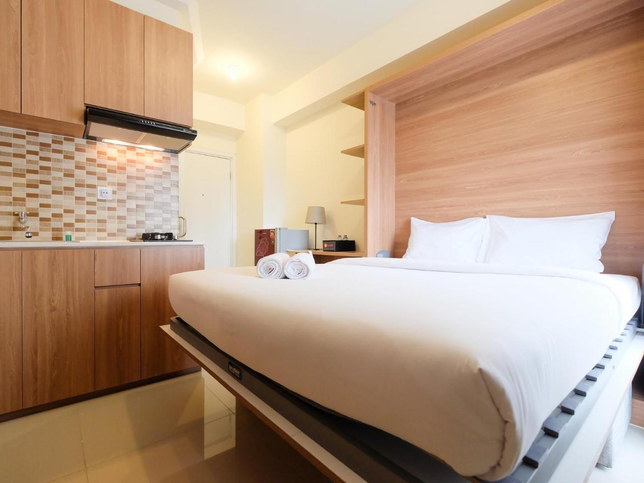 Modern Studio At Green Pramuka City Apartment Near To Shopping Center By Travelio Jakarta Kültér fotó