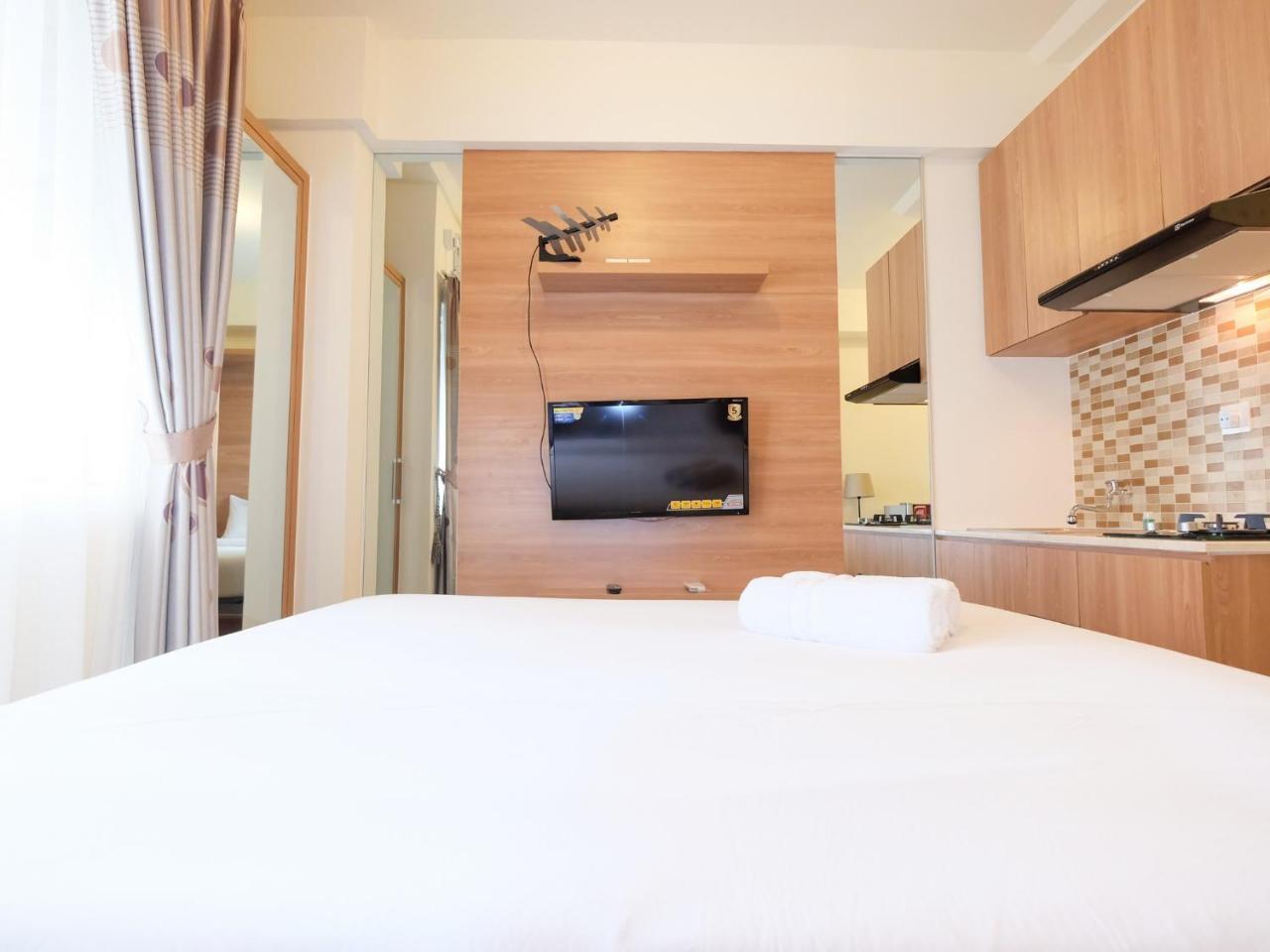 Modern Studio At Green Pramuka City Apartment Near To Shopping Center By Travelio Jakarta Kültér fotó